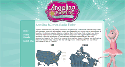 Desktop Screenshot of angelinadanceclass.com